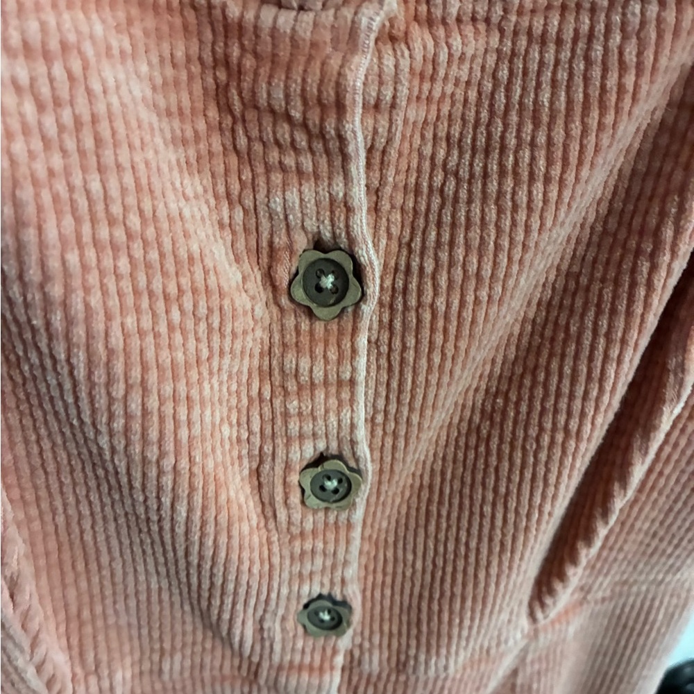 O'Neill Peach Ribbed Dress - Picture 4 of 10